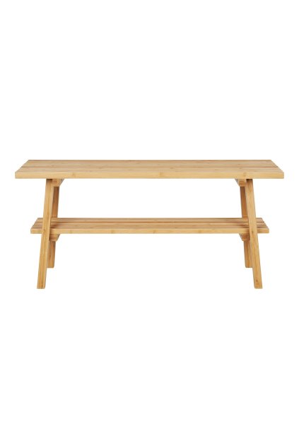 Lavička Ember - Lavička, bambus, prírodná 70x28x45