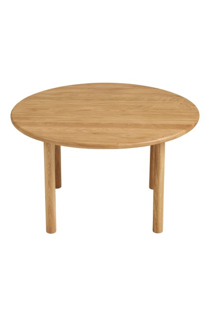 Konferenčný stolík Jena - Konferenčný stolík, dub, prírodný ø70X40 cm