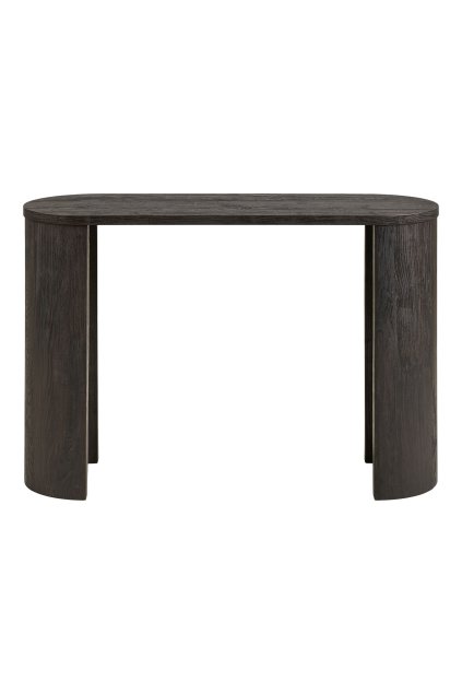 Konzolový stolík Bibione - Konzolový stolík, tmavohnedý 38x114x75 cm