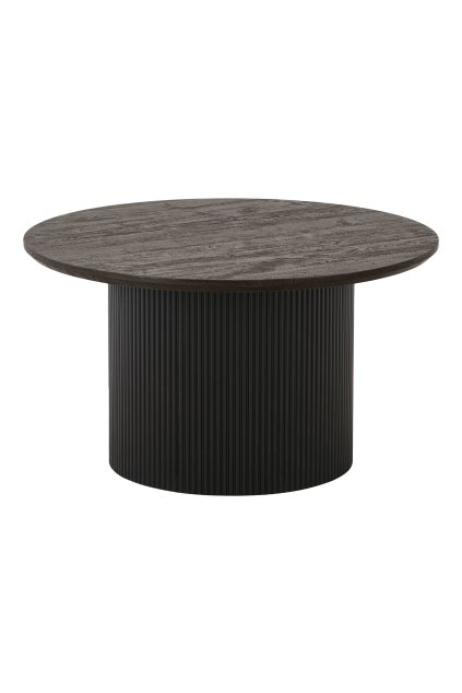 Konferenčný stolík Boavista - Konferenčný stolík, tmavohnedý ø80x45 cm