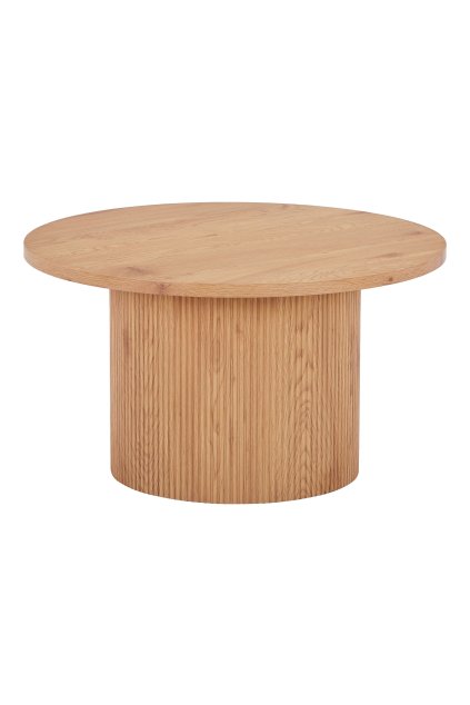 Konferenčný stolík Boavista - Konferenčný stolík, prírodný ø80x45 cm