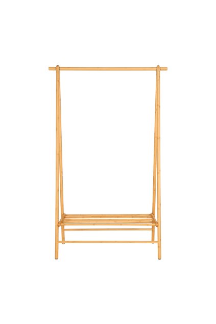 Vešiak na oblečenie Manaus - Vešiak na oblečenie, bambus, prírodný 104x46x164 cm