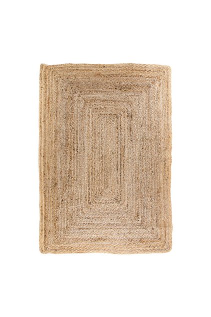 Bombajský koberec - Koberec, pletená juta, prírodný 180x240 cm
