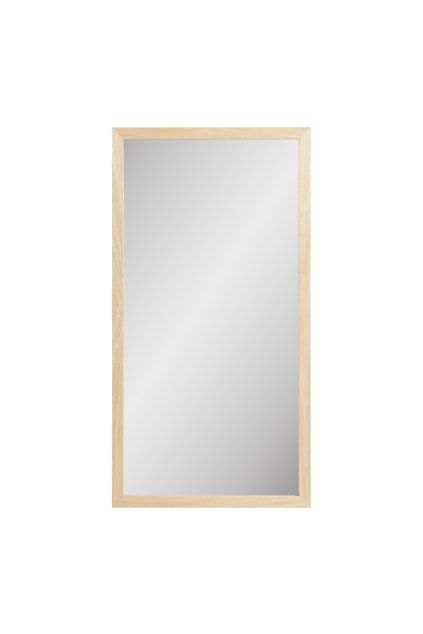 Scottsdale Wall Mirror - Nástenné zrkadlo, drevený rám, prírodná farba 45x75 cm