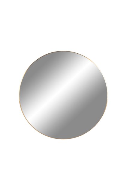 Jersey Mirror - Zrkadlo, oceľ, mosadzný vzhľad ø60 cm