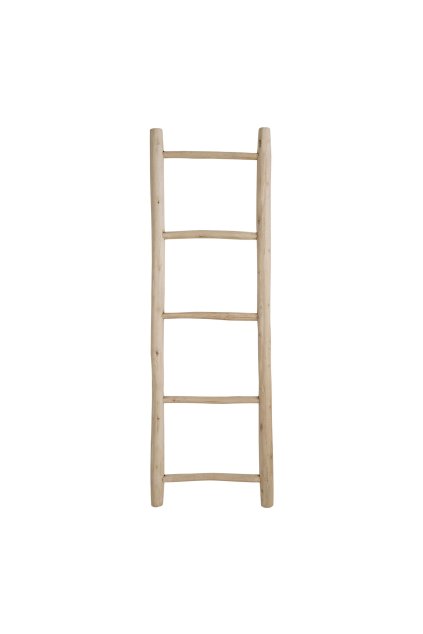 Dekoratívny rebrík - Dekoratívny rebrík, teak, prírodný 50x150 cm