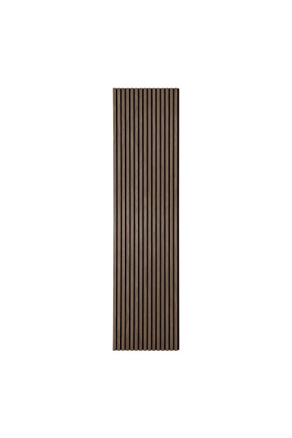 Akustický panel - Akustický panel, drevená dyha, orech, vzhľad orecha 2400x600x22 mm