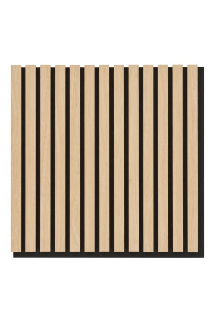 Akustický panel - Akustický panel, drevená dyha, prírodný, dubový vzhľad 520x520x22 mm