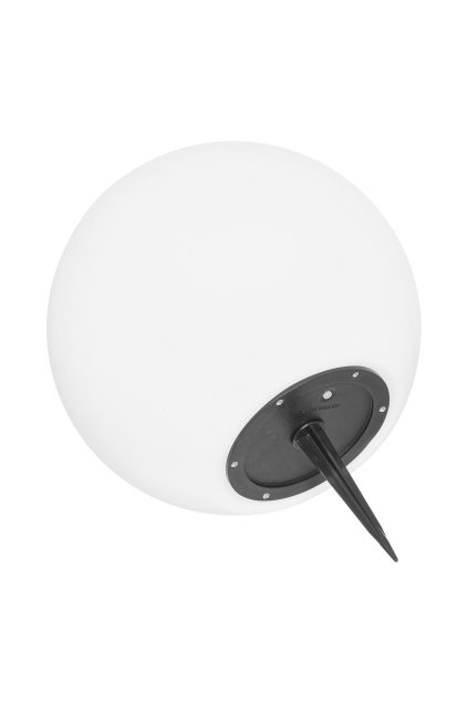 Lifton LED lampa - Dobíjacia lampa s integrovaným solárnym panelom, biela ø25 cm
