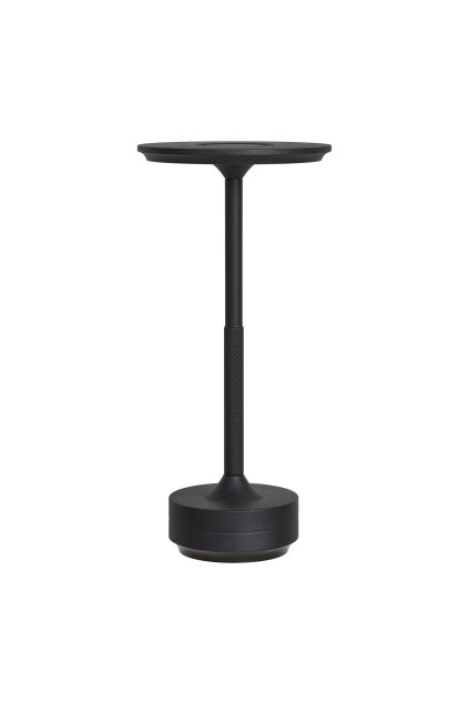 Lyneham Table Lamp - Stolná lampa, dobíjacia, kov, čierna