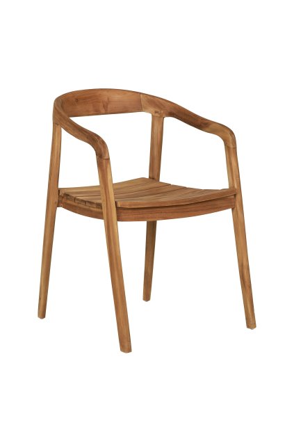 Jedálenská stolička Otero - Jedálenská stolička, teak, prírodná