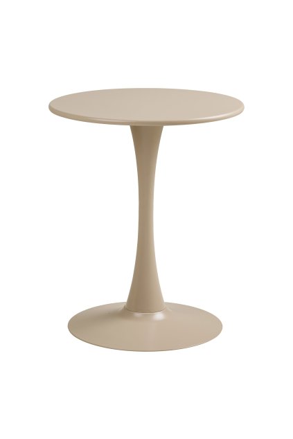 Meira Bistro Table - Bistro stôl, oceľ, sivý, ø60x72 cm