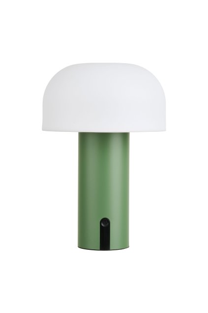 Soham LED lampa - lampa, dobíjacia, biela/zelená