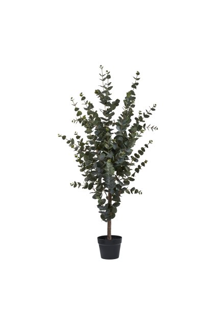 Eukalyptus strom - umelá rastlina, zelená H:120 cm