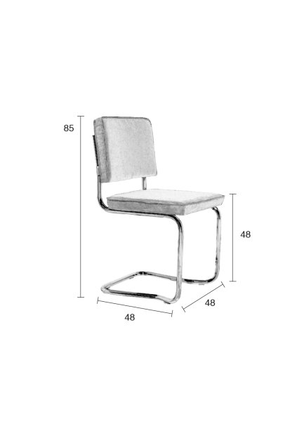 Chair Ridge Kink Rib Yellow 24a