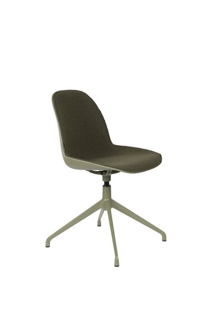 ZUIVER ALBERT KUIP SWIVEL stolička: Zelená