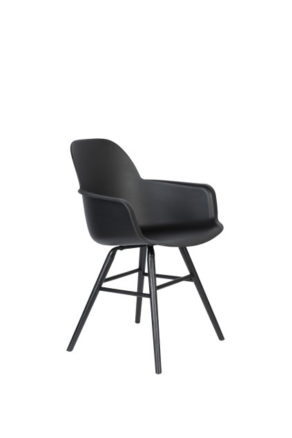 ZUIVER ALBERT KUIP ALL BLACK kreslo