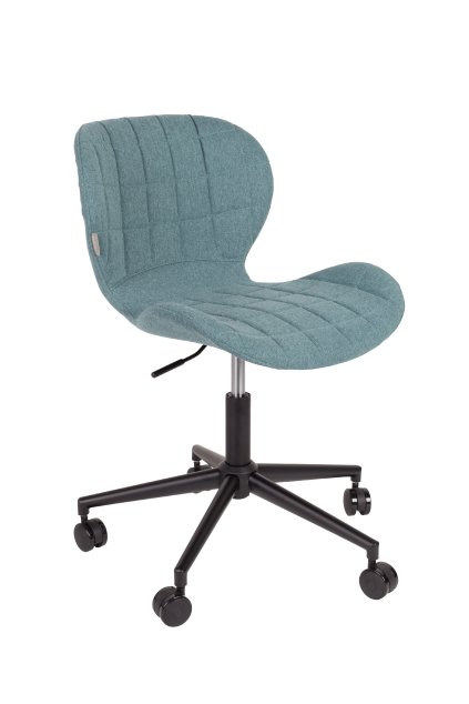 ZUIVER OMG OFFICE stolička: Modrá
