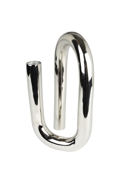 Sviečka Tubo L Shiny Silver