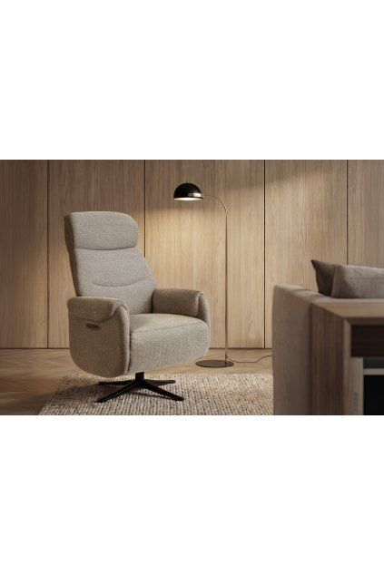 RELAXAČNÉ KRESLO 2 MOTORY TAMIKO TAUPE
