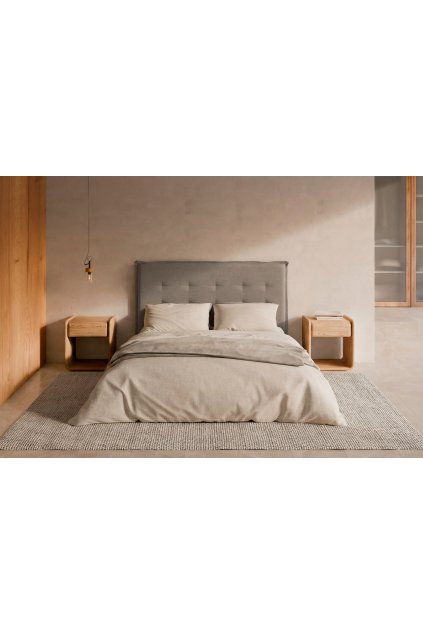 ČELO POSTELE ALISIO 135/140 ČALÚNENÉ TAUPE