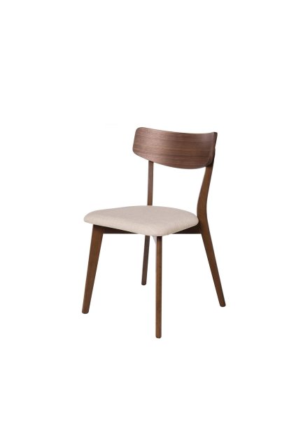 KEIRA WALNUT stolička: Béžová