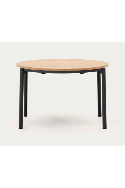 montuiri black 120 roztahovaci jedalensky okruhly stol
