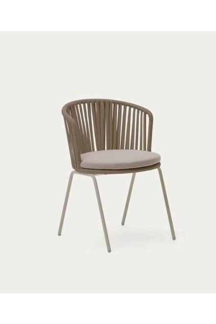 saconca beige zahradna stolicka