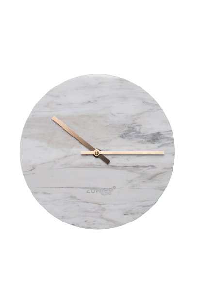 ZUIVER MARBLE TIME hodiny: Biela