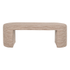 374081 L 01 VS Jacob gestoffeerd bankje streep dessin lichtbruin F1