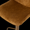 377486 K 07 VS Marten in hoogte verstelbare barstoel chenille karamelbruin C1