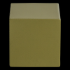 377966 G 04 VS ES Numo wanddeco set vaas kubus 29x13cm metaal groen F3