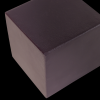 377967 P 07 VS ES Numo wanddeco set vaas kubus 21x10cm metaal paars C2