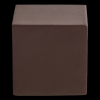 377965 B 04 VS ES Numo wanddeco set vaas kubus 39x19cm metaal bruin F3