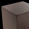 377965 B 07 VS ES Numo wanddeco set vaas kubus 39x19cm metaal bruin C2