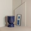 374010 B 01 SF ES Hekla bijzettafel metaal donkerblauw vierkant