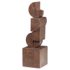 377942 B 02 VS Draxa sculptuur ornament hout bruin FA