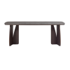 377929 B 01 VS FQ Veere Oakline curve eettafel 200x100cm mystic brown