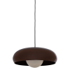 377889 B 01 VS Tivo hanglamp rond metaal hoogglans bruin F1