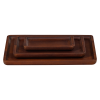 377854 B 01 VS ES Trayla dienblad mangohout bruin set van 3 F1