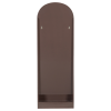 377775 B 03 VS Solari passpiegel 175x60cm hout hoogglans donkerbruin B1