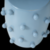 400564 L 04 VS VT Knobs decoratieve bijzettafel 39x46cm keramiek lichtblauw C2