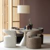 378127 Z 377983 ND 03 SF WP Mavo eettafel 130cm Loft stippen Lanor eetkamerstoel vierkant