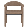 378108 L 02 VS Sedo eetkamerstoel armleuning lichtbruin set van 2 F2