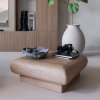378056 L 377801 Z 02 SF WP Rimea salontafel mangohout lichtbruin Evo decoratieschaal Build bruin vierkant
