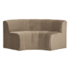 378036 VK 01 VS WP Mojo Base eetbank hoek rug velvet khaki F1