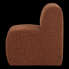 378033 RM 03 VS WP Mojo base eetbank 84cm rugleuning boucle roestbruin L1