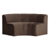 378036 VB 01 VS WP Mojo Base eetbank hoek rug velvet bruin F1
