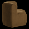 378036 VH 04 VS WP Mojo Base eetbank hoek rug velvet honinggeel R1