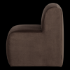 378033 VB 03 VS WP Mojo Base eetbank 84cm rugleuning velvet bruin L1